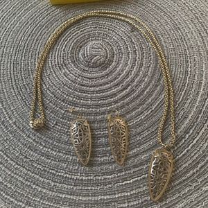 Kendra Scott Necklace and Earrings Set